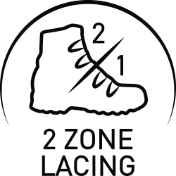 2 Zone Lacing